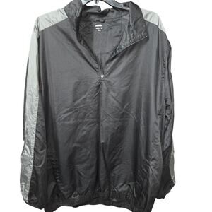 Reebok Lightweight Pullover Wind Jacket 1/4 Zip Mens 2XLT